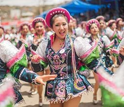 Fiesta de la Virgen de la Candelaria en Puno